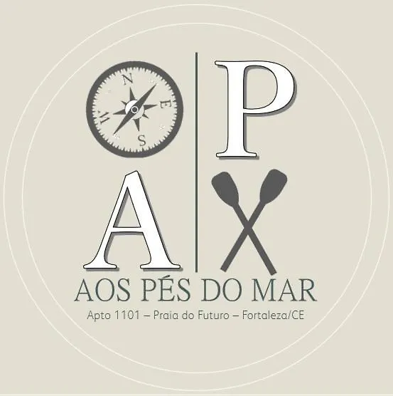 フォルタレザAos Pes Do Marアパートメント アパート